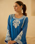 Blue Jasmine – Dori Embroidered A-Line Suit Set